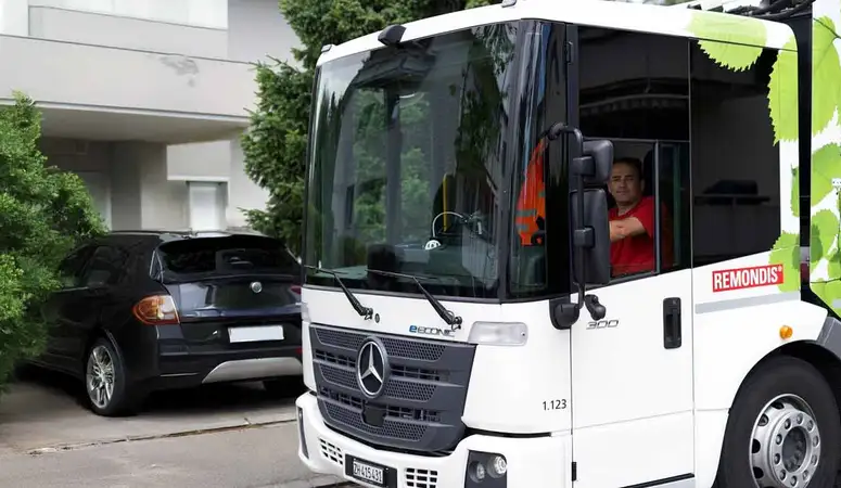 E-Lkw der REMONDIS Recycling AG