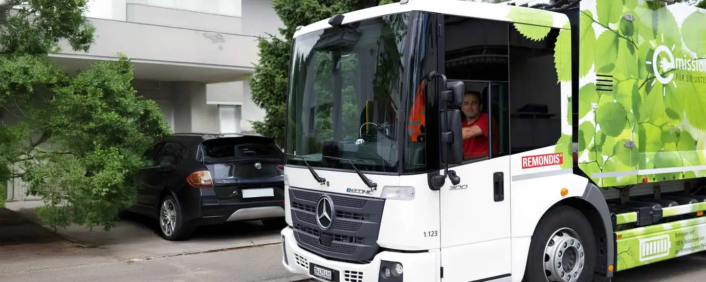 E-Lkw der REMONDIS Recycling AG